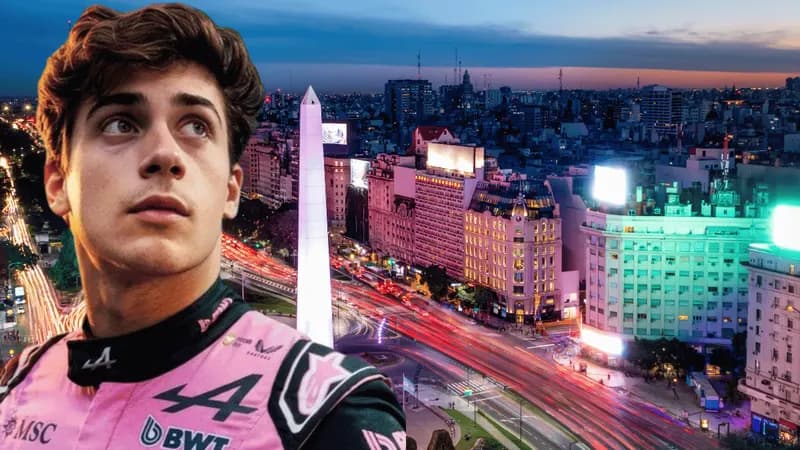 Colapinto en Buenos Aires: exhibicion F1 gratis con motor V8