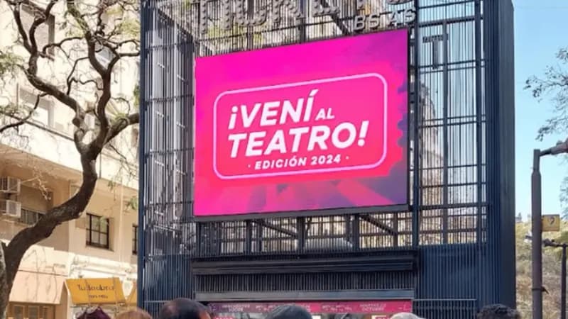 “Vení al Teatro” con descuentos de hasta el 90 % en entradas